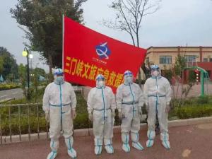 市文旅集團(tuán)一線戰(zhàn)“疫”之：北方游船員工化身“大白”，守護(hù)隔離點群眾安全