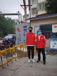 市文旅集團(tuán)一線戰(zhàn)“疫”之：“帥飛了”組合秒變“救火勇士”，“暖心”大白全心全意為居民服務(wù)